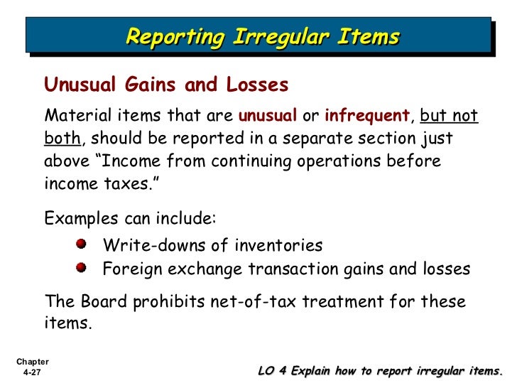 Tax treatment forex gains losses