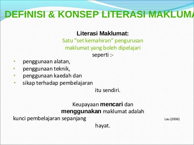 Bab 4 pengurusan maklumat dan pembelajaran sepanjang hayat
