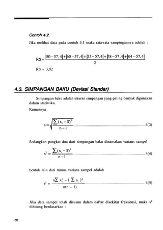 Bab4 ukuran simpangan