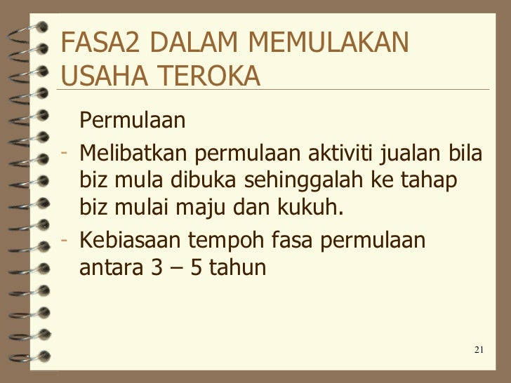 Bab 4 usaha teroka mula sendiri Bab 4 usaha teroka mula sendiri