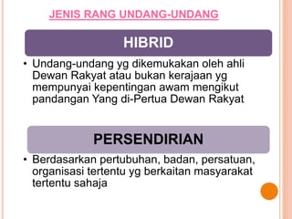 Bab 4 Badan Perundangan