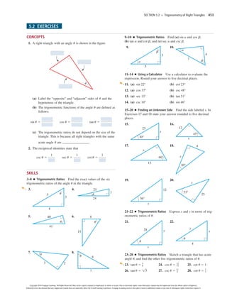 Bab 4 dan bab 5 algebra and trigonometry | PDF