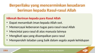 Amer Rasul BAB 4 Iman kepada Rasul-rasul Allah STD y.pptx