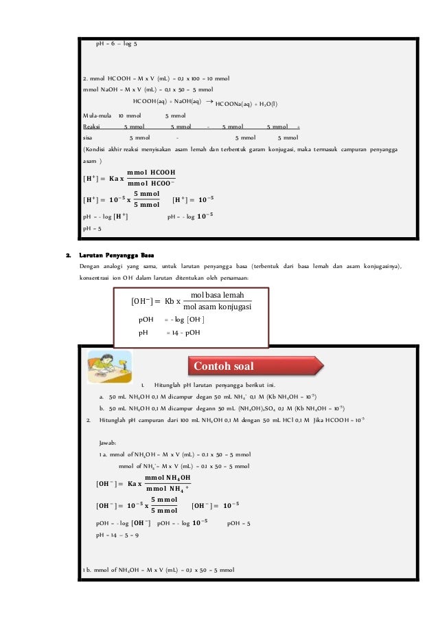 26++ Contoh Soal Asam Basa Kelas 11 Semester 2 - Kumpulan Contoh Soal