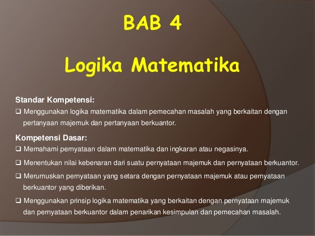 Logika Matematika