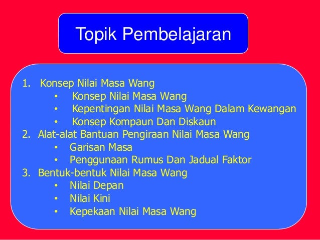 Bab 4 Nilai Masa Wang