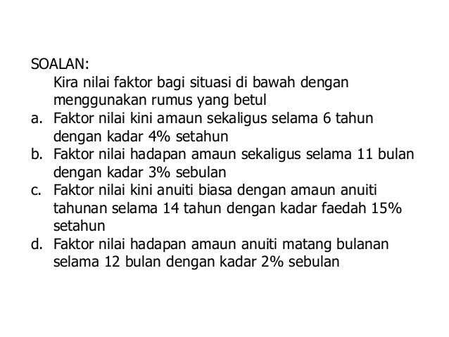 Bab 4 nilai masa wang