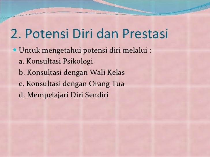 Bab 4 Prestasi Diri Bab 4 Prestasi Diri