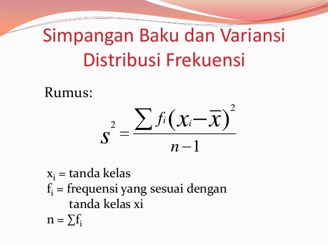 Bab 4 Ukuran Dispersi Data