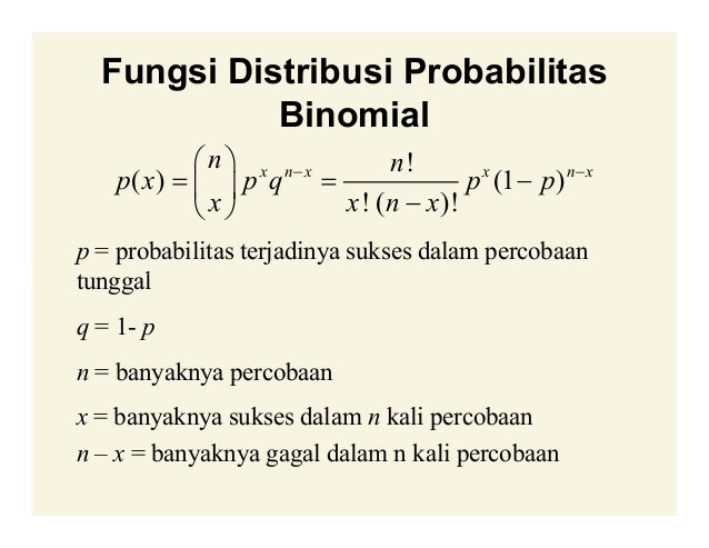 Contoh Soal Binomial