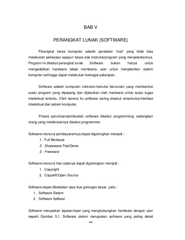 Bab 5 Software Bab 5 Software