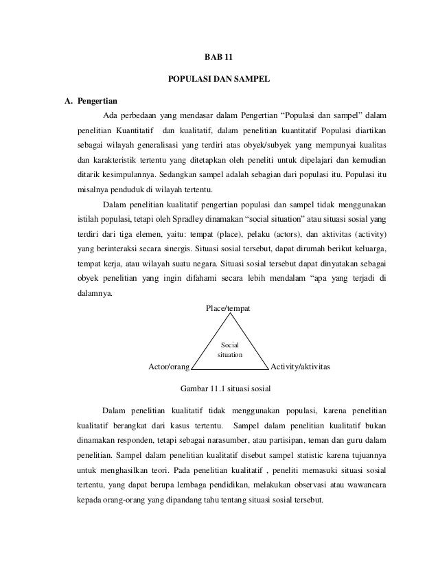 Bab 5 Dan 11 Metode Penelitian Pendidikan Karya Sugiyono Alfabeta 2017