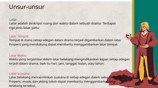 Materi Drama, kelas XI Sem 2 Kurikulum Merdeka. | PPTX