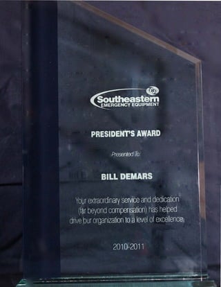 Southeastern Presidents Club Award