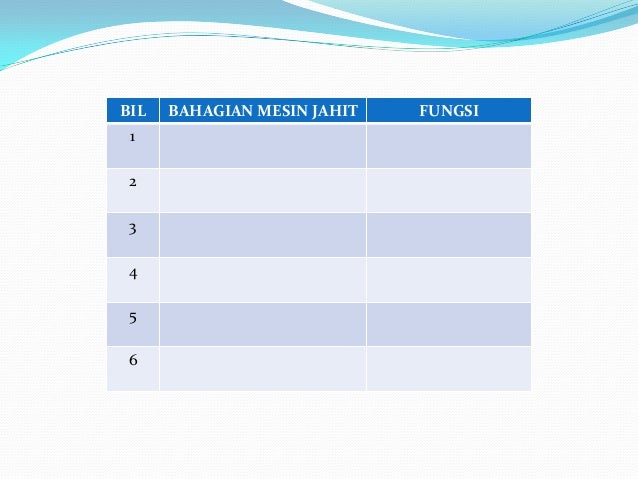 Bab 5 Jahitan Tingkatan 1 Khb Ert