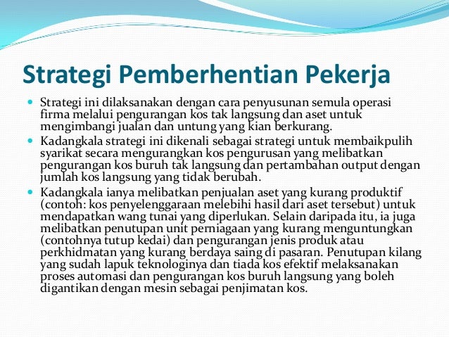 Jenis - Jenis Strategi
