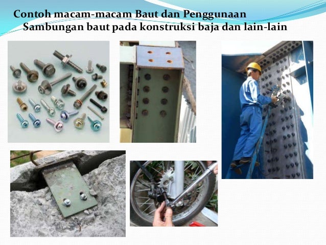 MACAM-MACAM SAMBUNGAN PADA KONSTRUKSI MESIN
