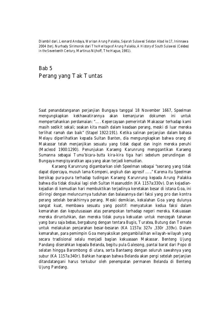 Bab 5 Perang Yang Tak Tuntas