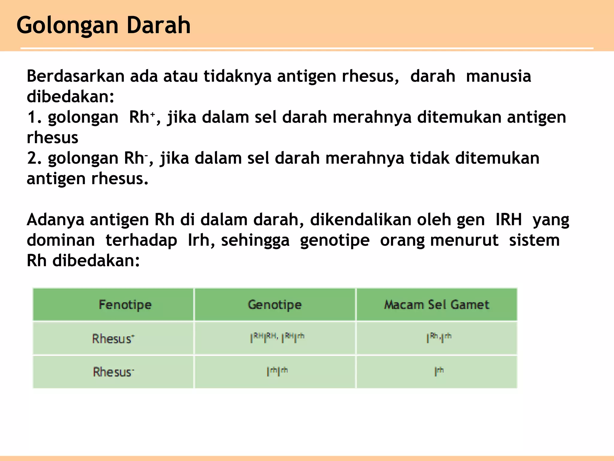 Bab 5 pola pola hereditas kelas XII SMA IPA | PPT