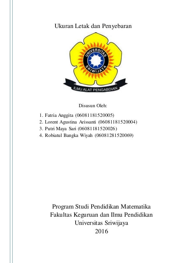 Bab 5 (ukuran letak dan penyebaran)