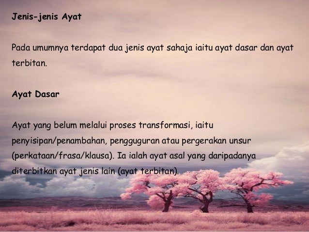 BAB 6 - SINTAKSIS