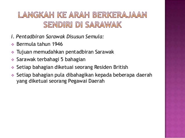 Bab 6 Perubahan Pentadbiran Ke Arah Berkerajaan Sendiri Di Sabah Sa