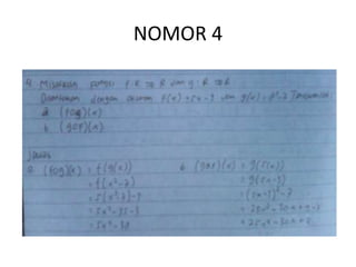 NOMOR 4
 