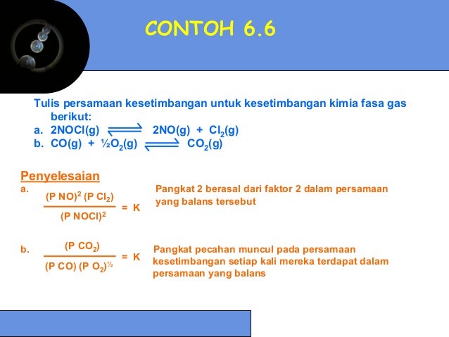 Bab6 Kesetimbangan Kimia