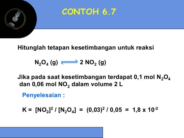Bab6 kesetimbangan kimia