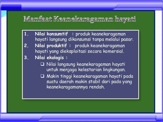 Keanekaragaman hayati by Poslen Simbolon,S.Pd