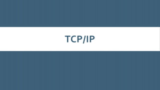 TCP/IP
 