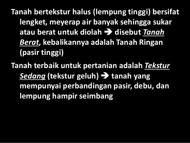 Fisika Tanah -- Pertanian