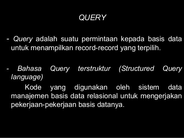 SIM Bab 6 sistem manajemen basis data