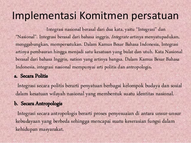Bab 7. merajut kebersamaan dalam kebhinnekaan