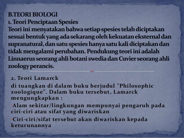 EVOLUSI BIOLOGI - 3 SMA