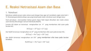 Reaksi Netralisasi: Apa yang Terjadi Saat Asam Bertemu Basa?