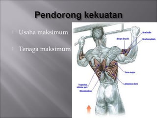    Usaha maksimum

   Tenaga maksimum
 