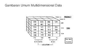 Gambaran Umum Multidimensional Data
 