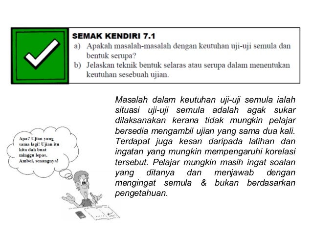 Keutuhan Kesahan Pentaksiran Analisis Interpretasi
