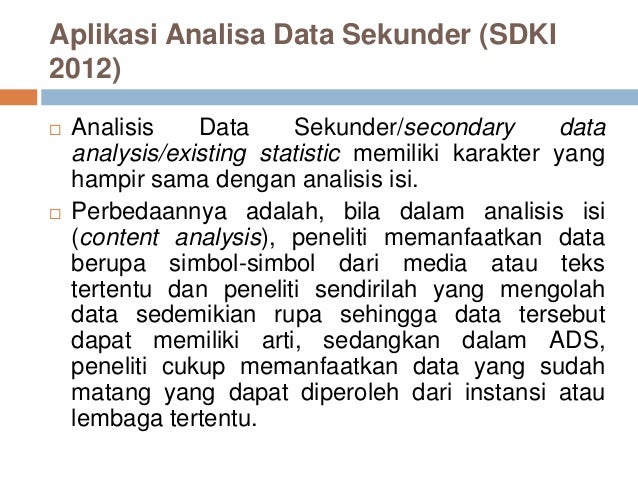 Bab 7 Analisis Spss Data Sekunder