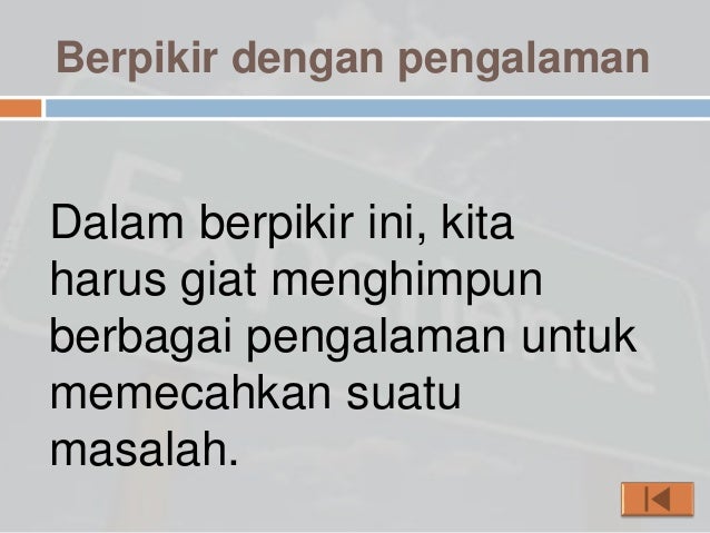 PSIKOLOGI UMUM (berpikir dan intelegensi)