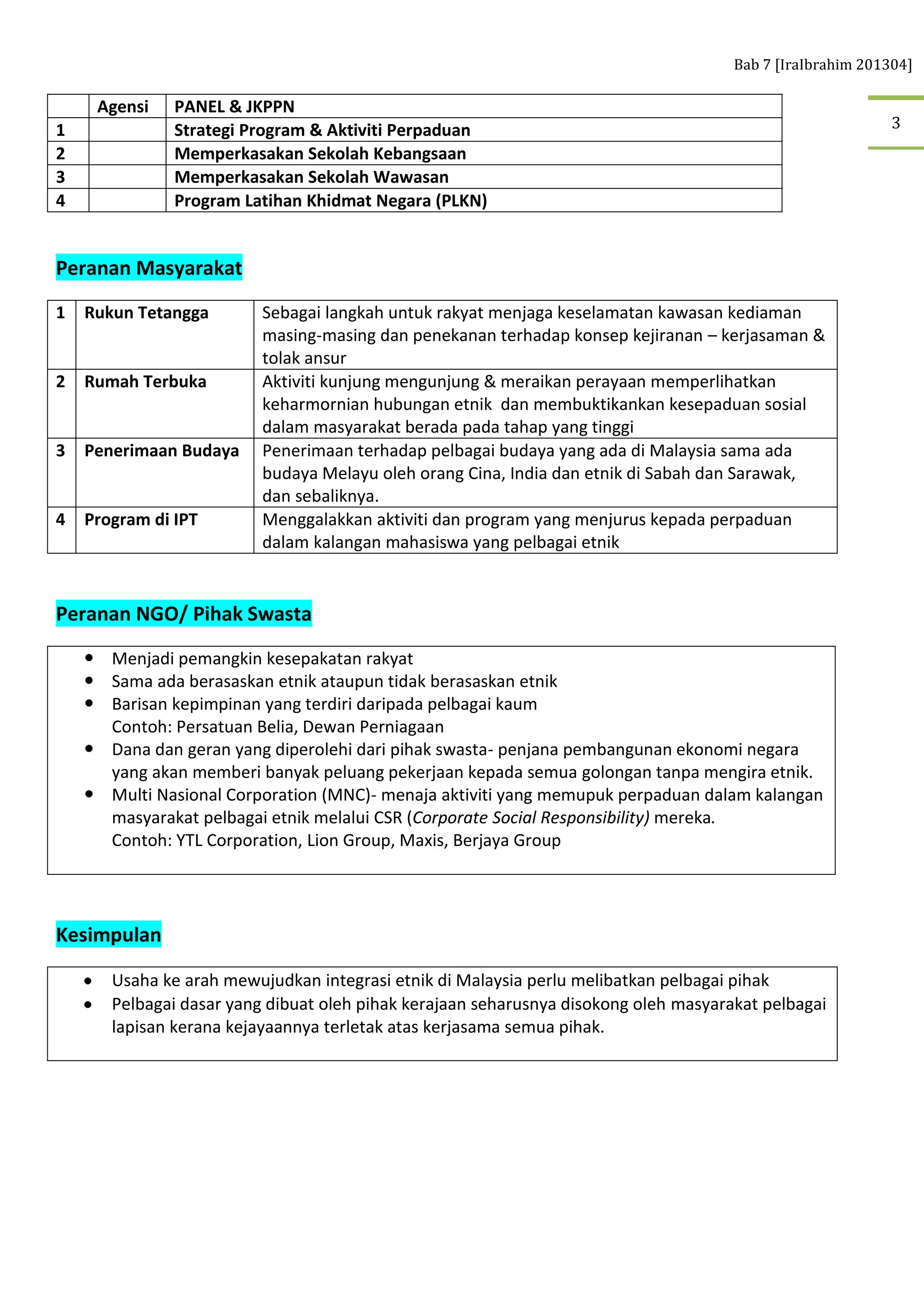 Bab+7+dari+segregasi+ke+integrasi | PDF