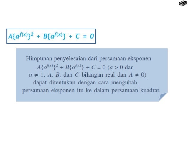 Eksponen dan logaritma