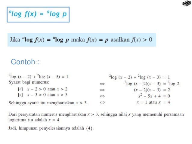 Eksponen dan logaritma