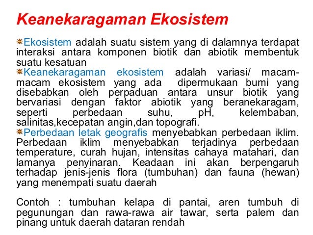 Materi 7 Keanekaragaman Hayati