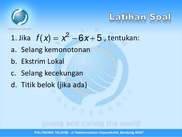 Bab 7 penggunaan turunan