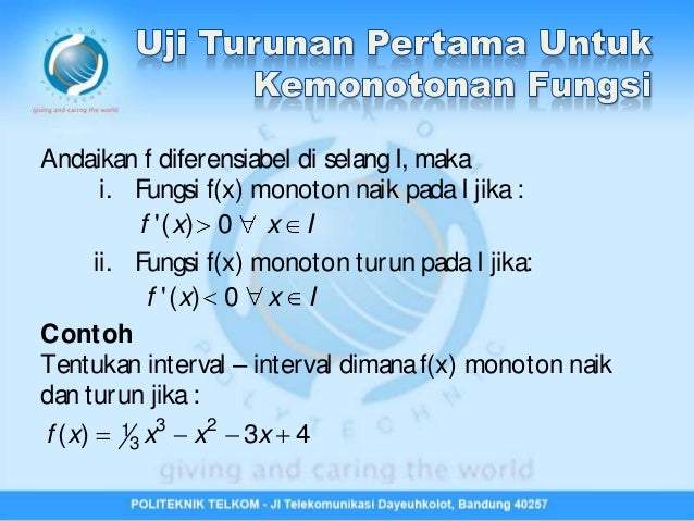 Bab 7 penggunaan turunan