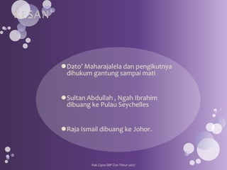 Hak Cipta SBP Zon Timur 2007
 