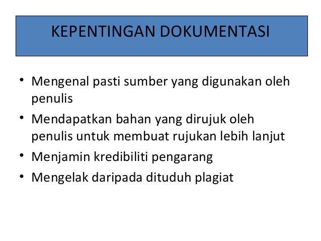 Dokumentasi