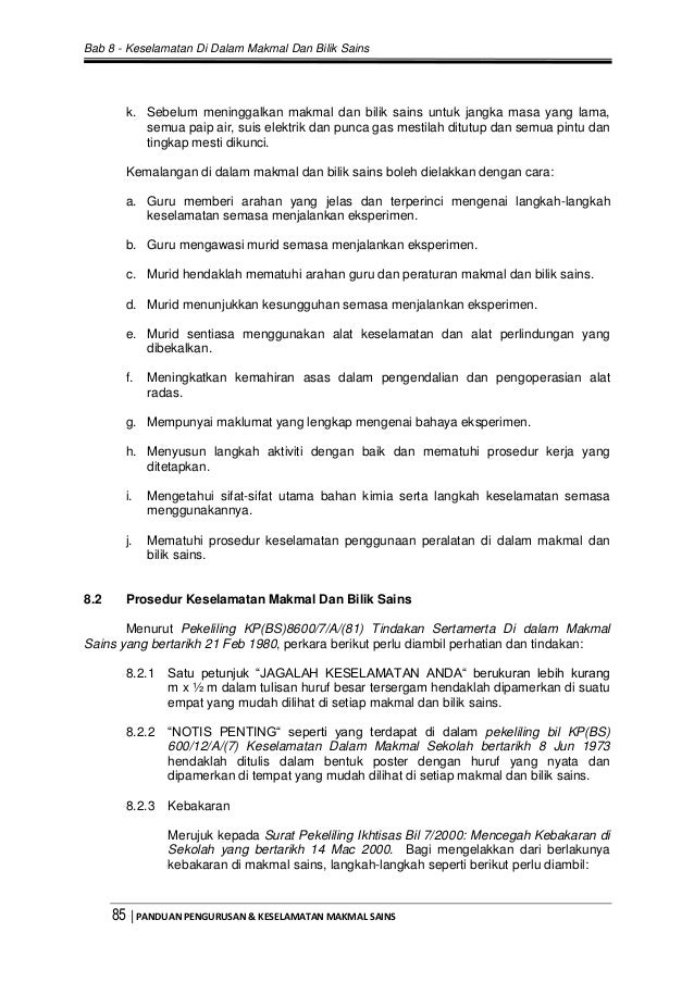 Gambar Langkah Langkah Keselamatan Dalam Makmal Bab 8 keselamatan Gambar Langkah Langkah Keselamatan Dalam Makmal Bab 8 keselamatan